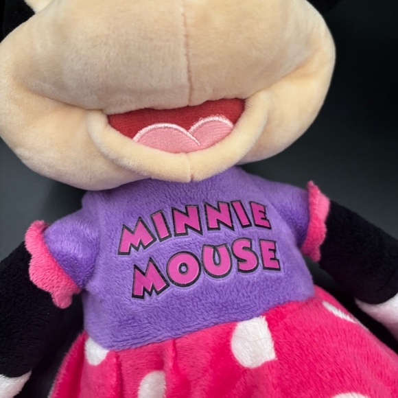 Disney‎ 2015 Minnie Mouse Plush Polka Dot Dress Bow HTF Stuffed Doll  22" Large - Picture 4 of 4